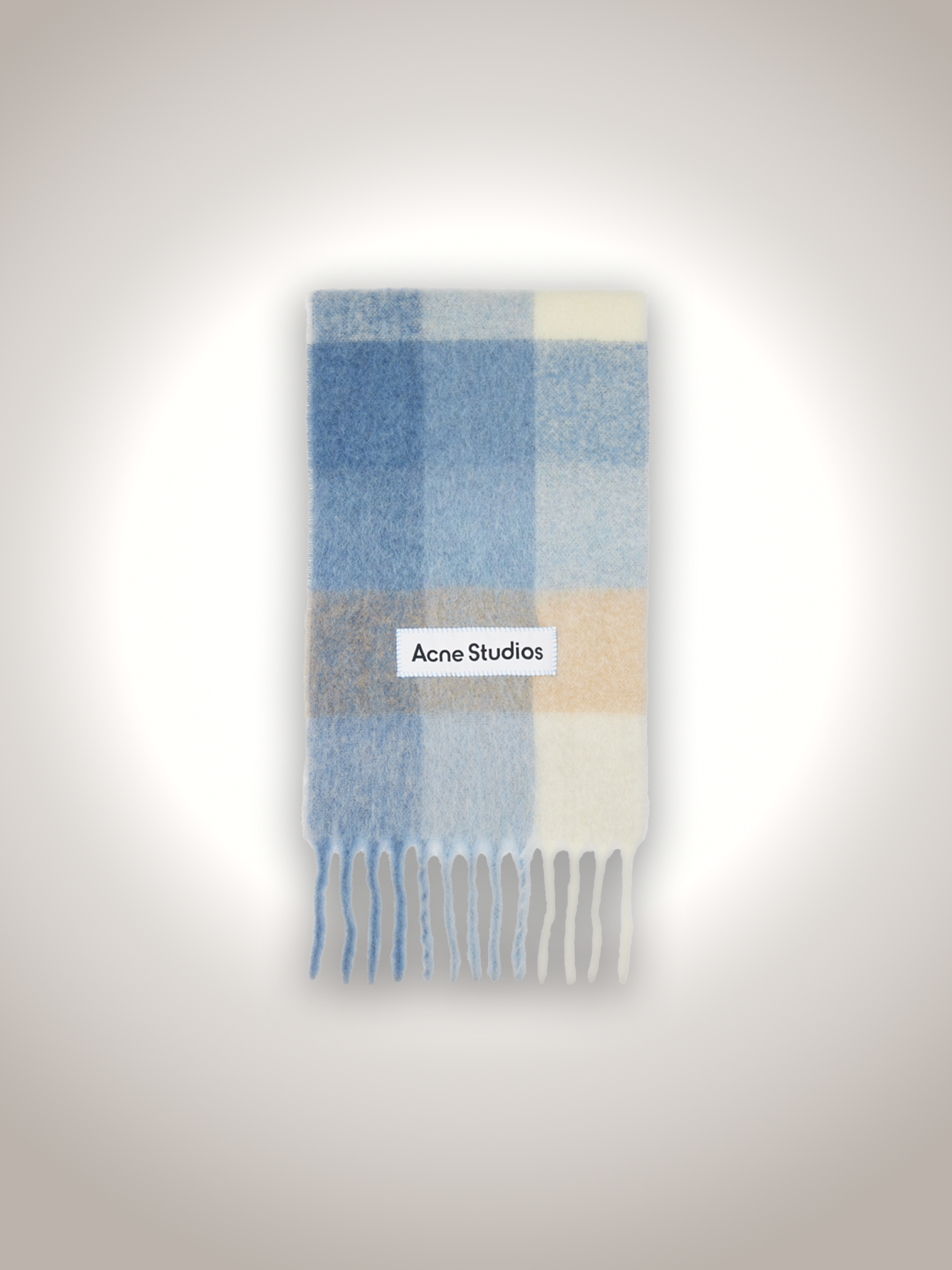 Écharpe en Laine et Mohair Acne Studios