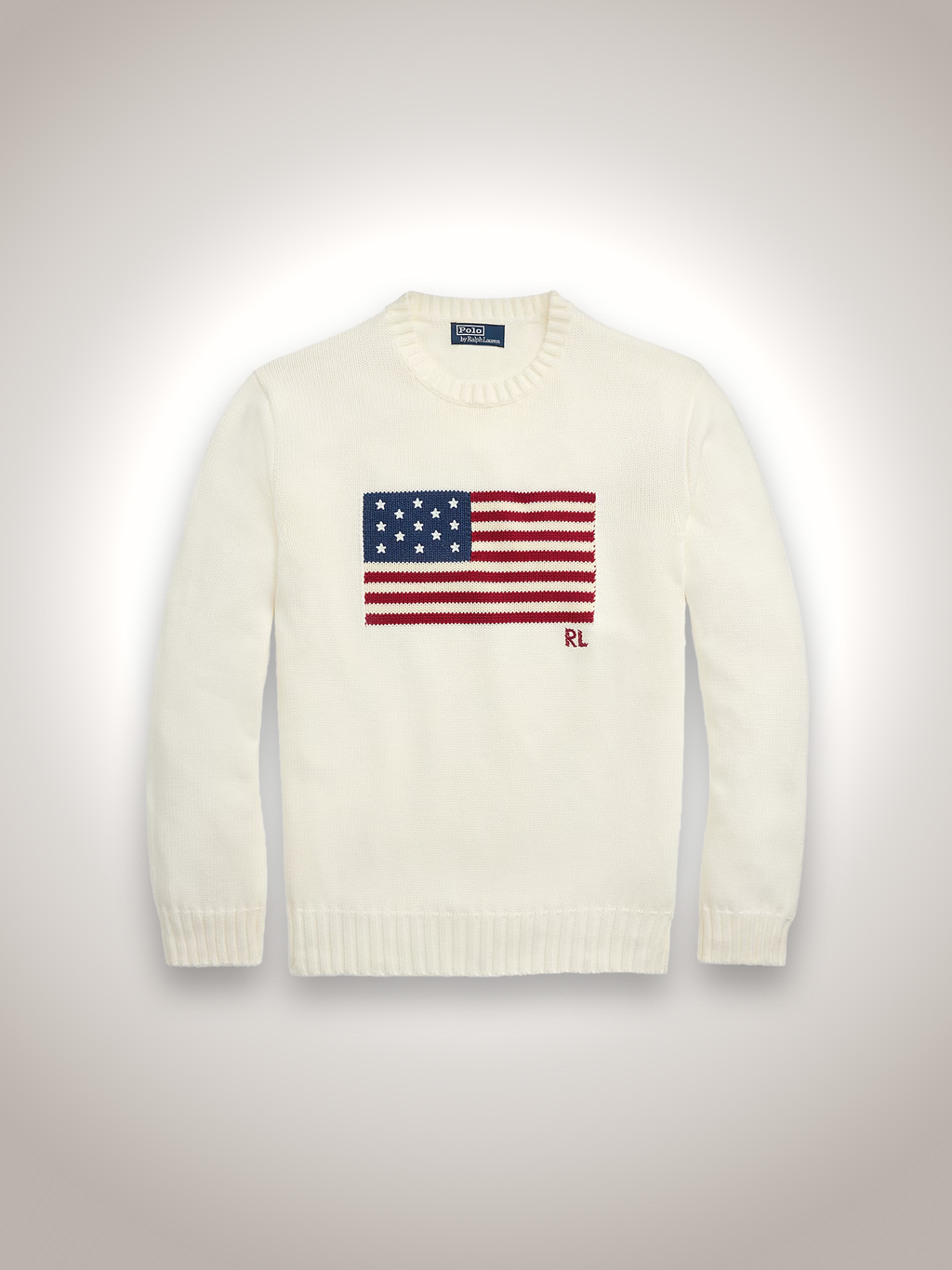 Ralph Lauren Le Pull à drapeau emblématique