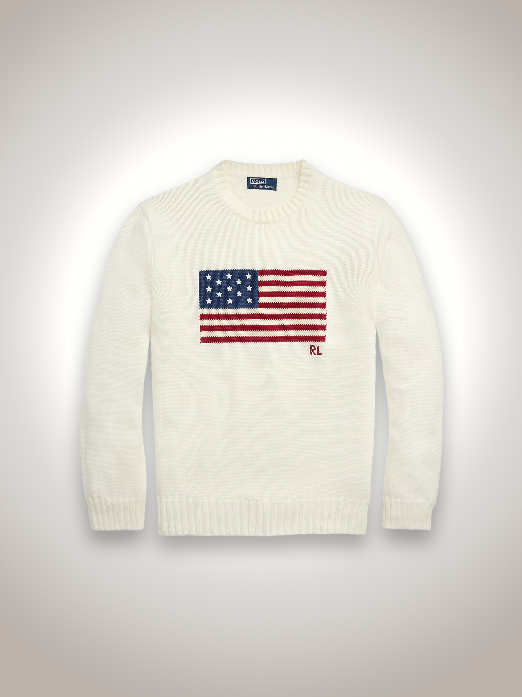 Ralph Lauren Le Pull à drapeau emblématique